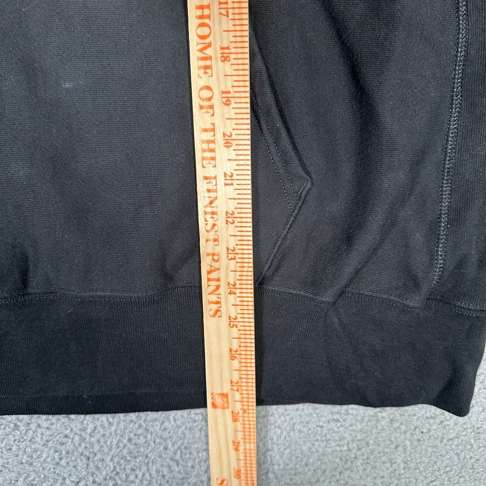 Ohio State Buckeyes Hoodie Mens 2XL Black Champion Reverse Weave Sweatshirt Fade - Picture 3 of 7